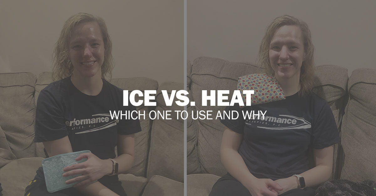 Ice vs. Heat – Which one do I use and why?