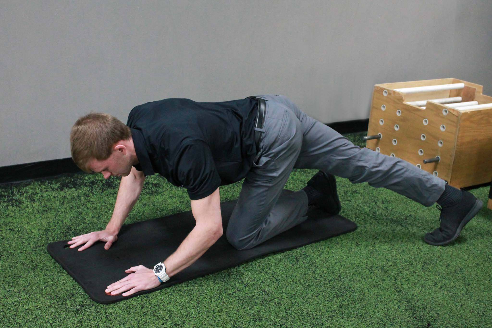 Posterior Capsule Stretch- Ending Position