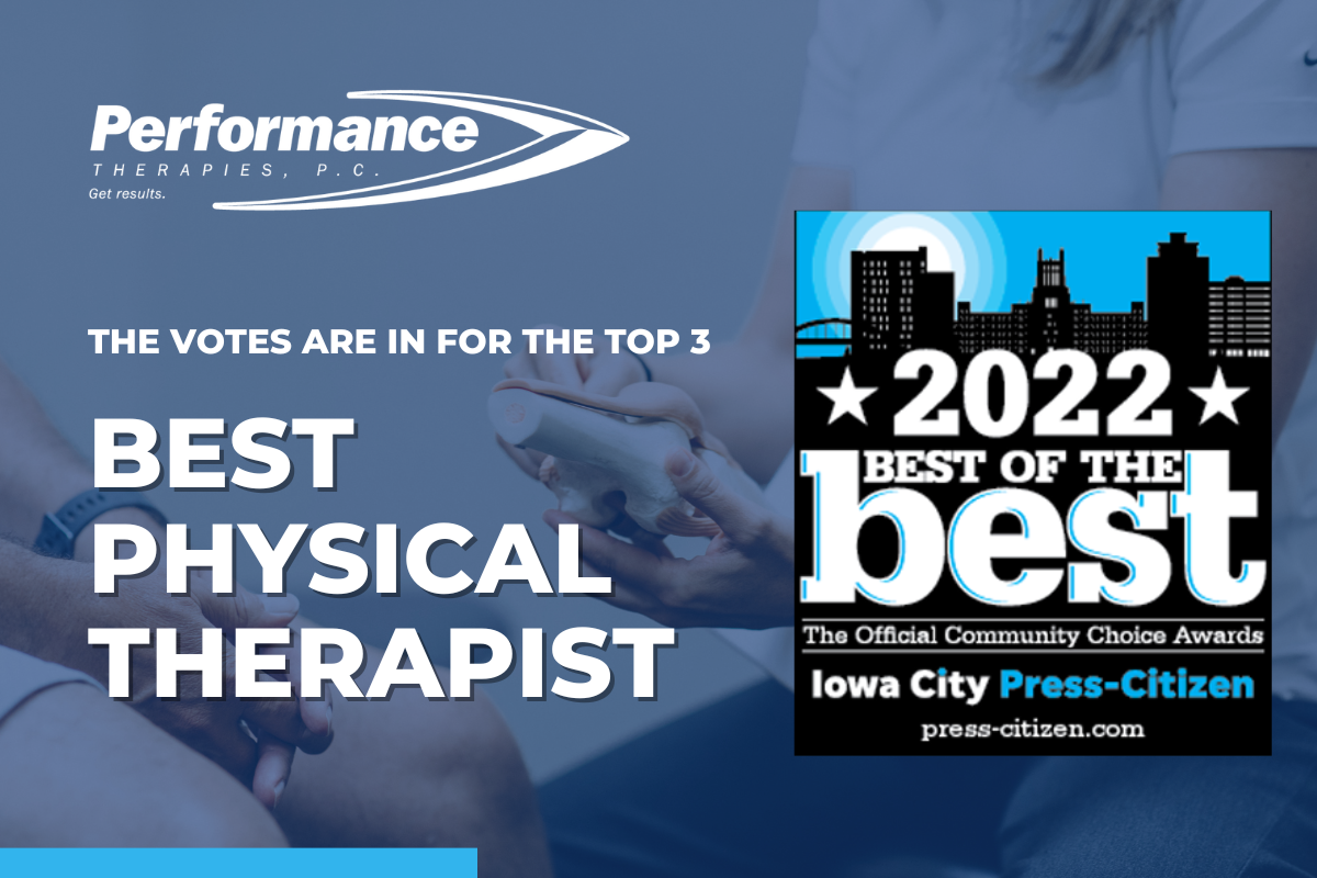 Best of the Best, Iowa City Press-Citizen – Performance Therapies